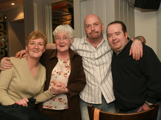 Punters in the 7Twenty Bar in 2004.