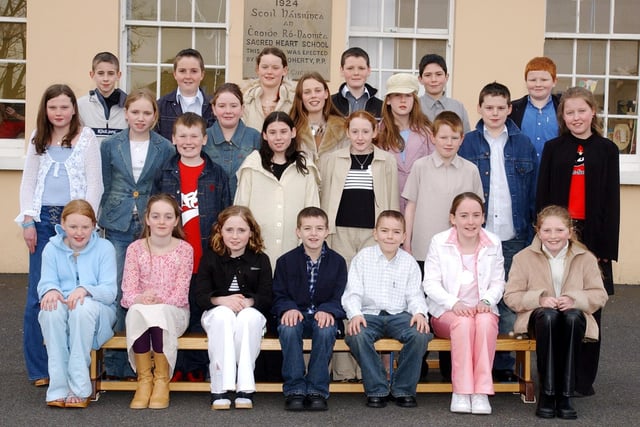 It's Confirmation time for these students back in 2003.