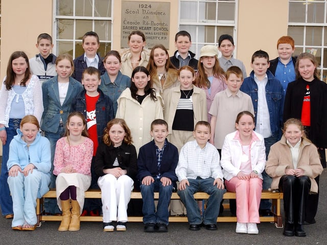It's Confirmation time for these students back in 2003.