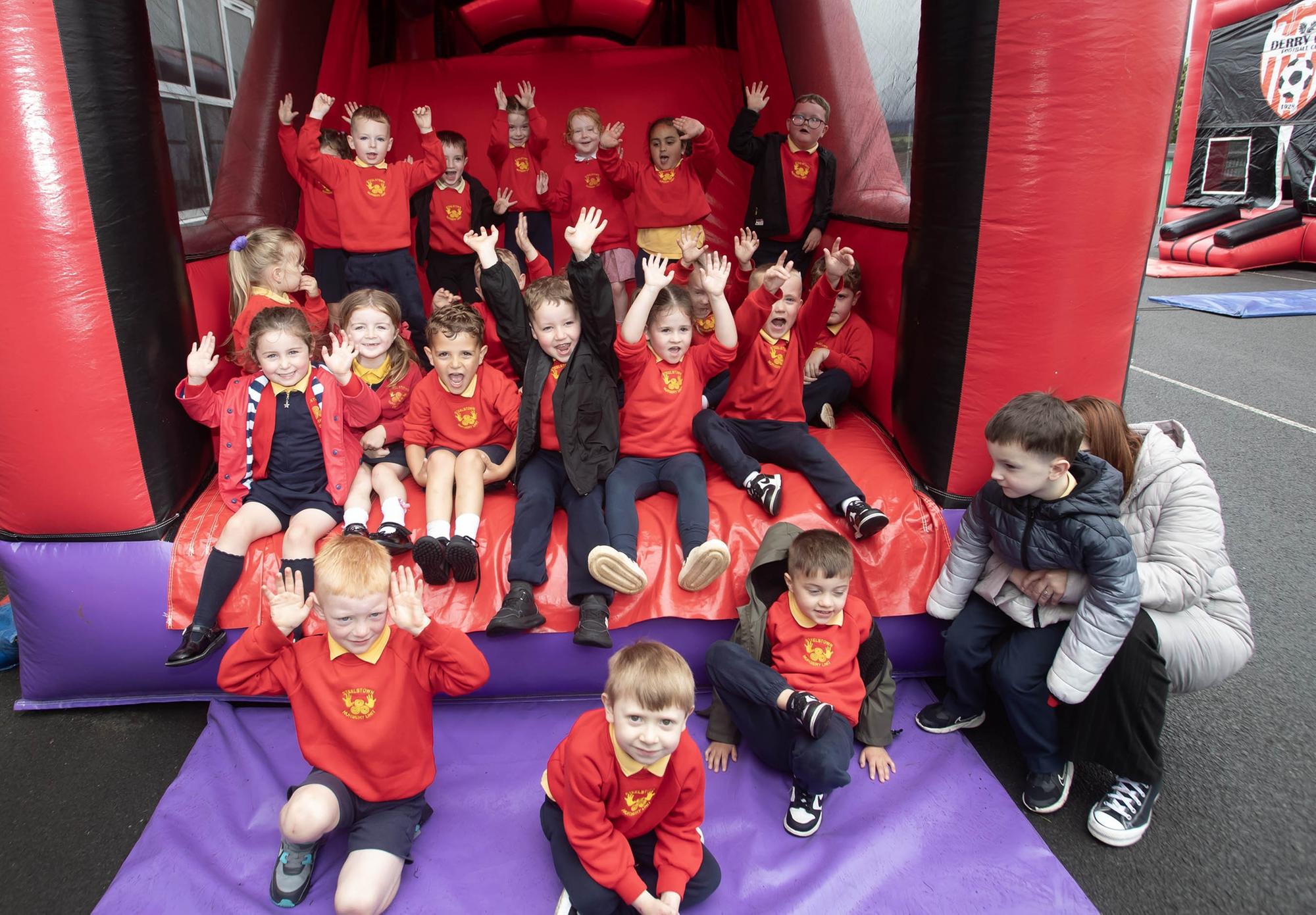 Steelstown Primary School End of Year Fun Day 2025.