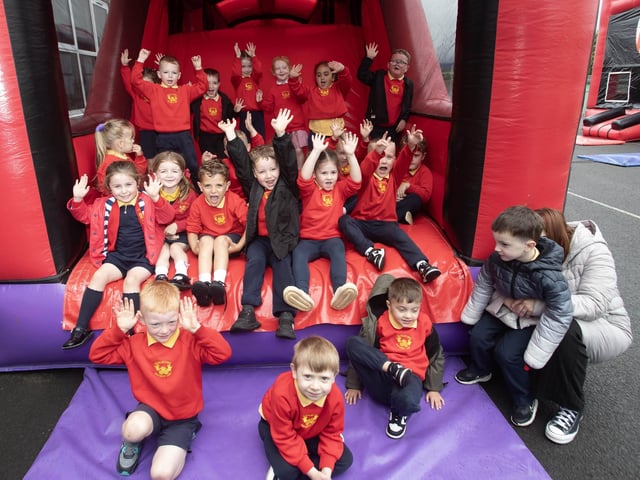 Steelstown Primary School End of Year Fun Day 2025.