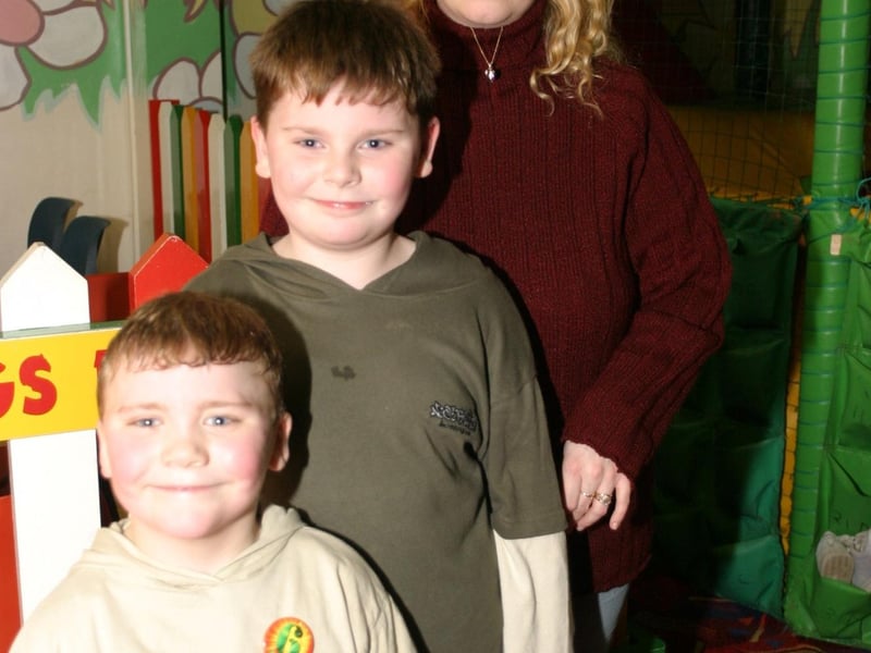 Celebrations back in 2004: James Doherty.