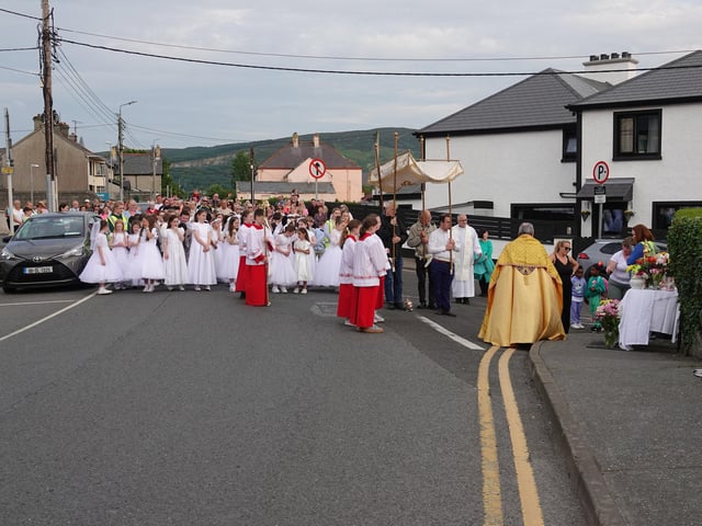 The Corpus Christi Procession.