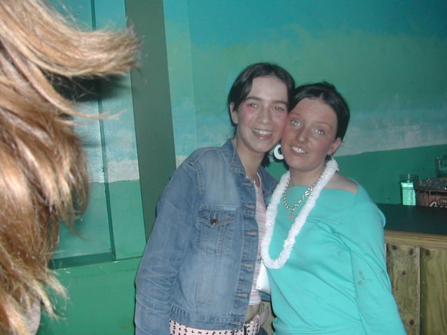 A night out in Derry in January 2004.