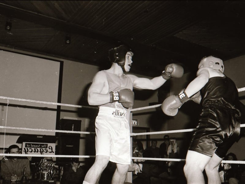 Fairview boxing tournament in the Delacroix back in February 1995.