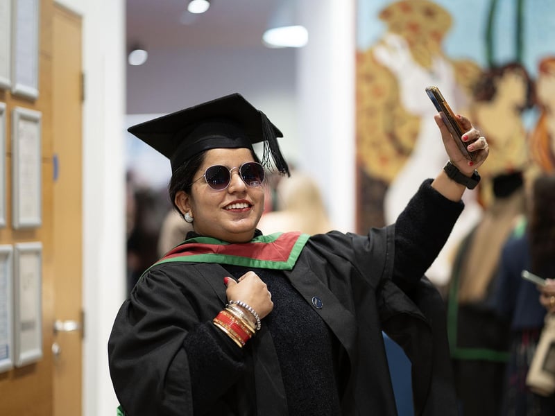 Ulster University Winter Graduations. (Photo: Nigel McDowell / Ulster University)