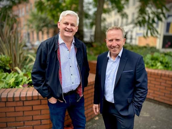 Stephen Walker and Enda McClafferty