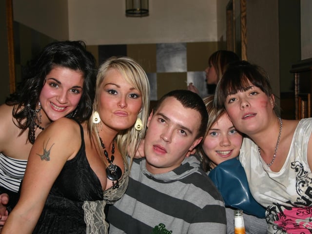 Kevin Ward enjoying the   party in Jackie Mullans. 2203/dd : Parties and celebrations January 2006: Kevin Ward.