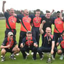 Brigade Seconds celebrate a dramatic title win on Saturday