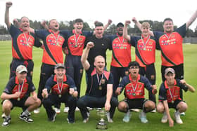 Brigade Seconds celebrate a dramatic title win on Saturday