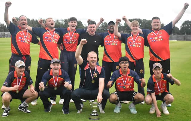 Brigade Seconds celebrate a dramatic title win on Saturday