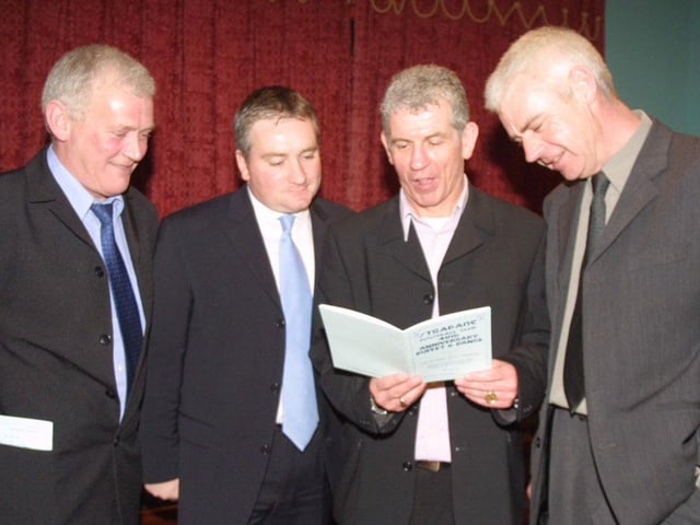 Brian Ward, Kieran Tourish, John Faulkner and Albert McNally.   
