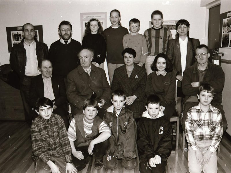 Group pictured back in April 1994.
