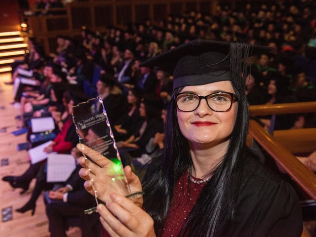 Elizabeth Flanagan won The Lucia OKane Award for Excellent Commitment and participation on Access Health & Welfare Part-Time NWRC’s graduation ceremony. 


