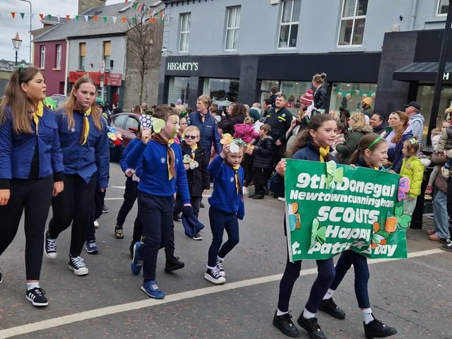 Buncrana St Patrick's Day Parade 2025.