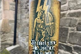 Foyle MP Colum Eastwood has strongly condemned a Neo-Nazi sticker that was posted on a lamp post in Derry.