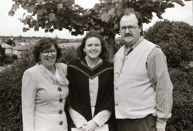 Graduates from Derry’s Magee, back in July 1995.