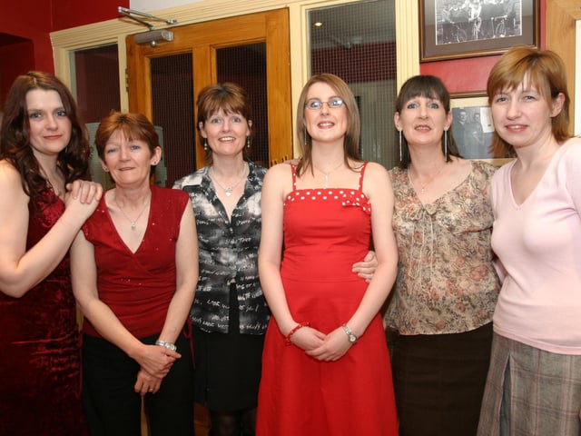 Party celebrations back in 2004: Lisa McAdams