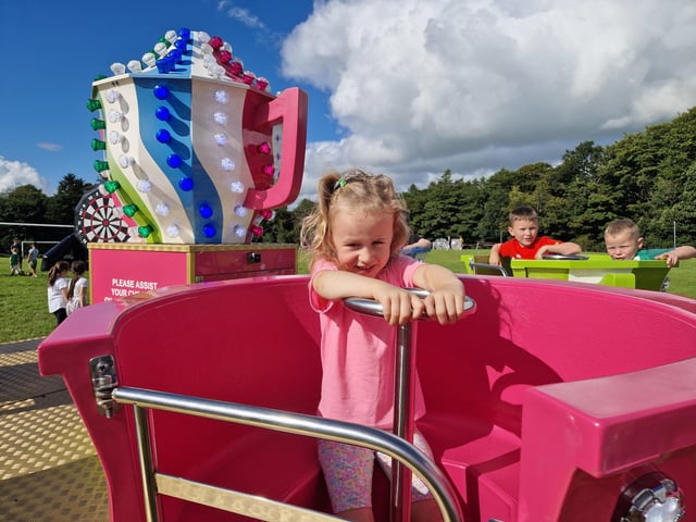 The sun was shinning for Currynierin Fun Day on Monday as members of the community came out for some fun in the sun.