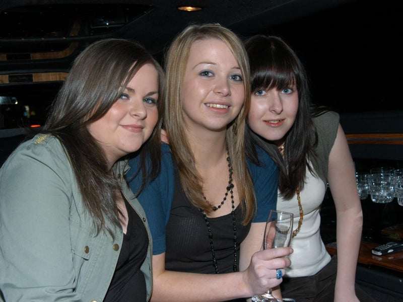 Laura Harkin's 18th birthday with a limo.
