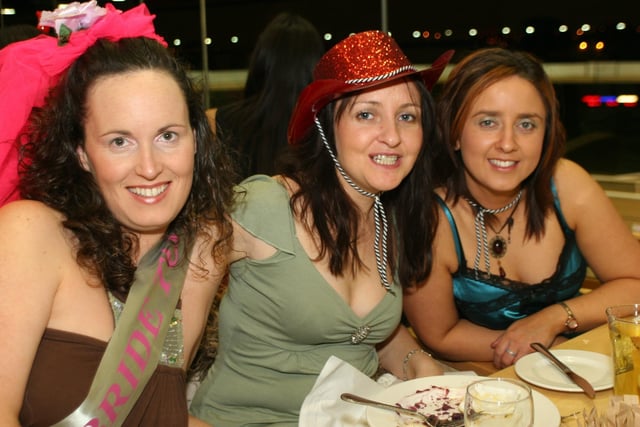 Heading down to the Lifford Races for your Hen Party back in 2005.