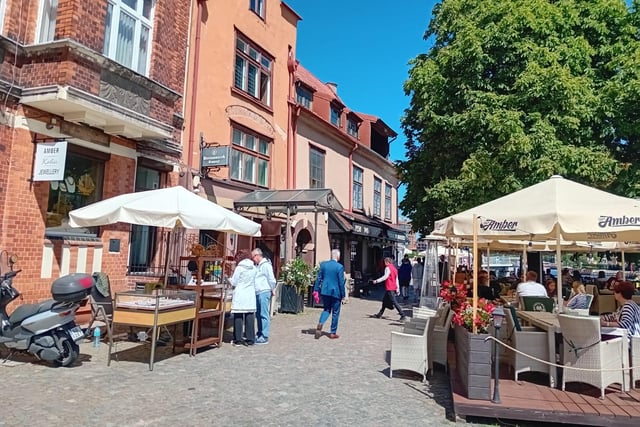 The Wartka in Gdansk city centre.