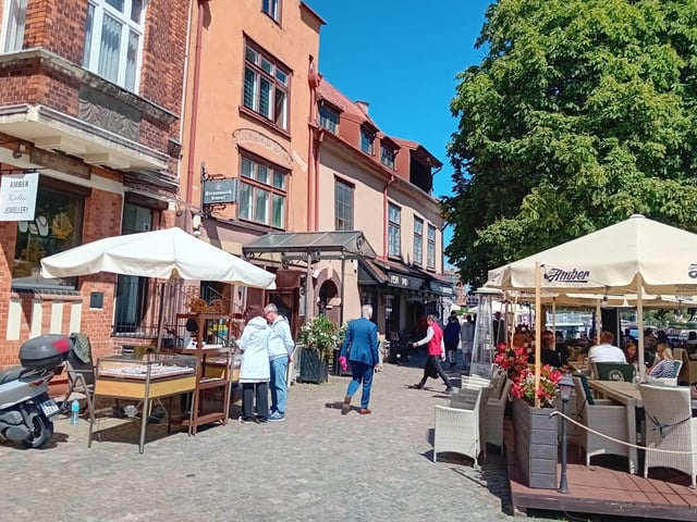 The Wartka in Gdansk city centre.