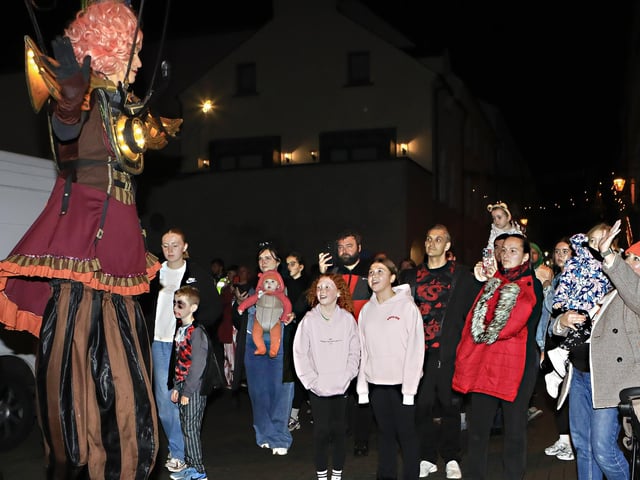Awakening the Walled City Trail, celebrating the 40th anniversary of the Derry Halloween Festival. (Photo - Tom Heaney, nwpresspics)