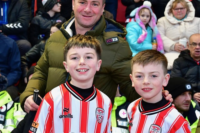 It's a family affair as over 3,000 pack into Brandywell to watch City return to winning ways.