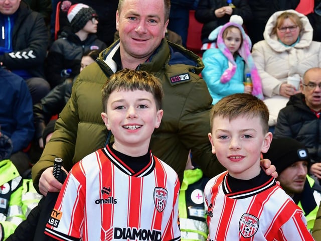 It's a family affair as over 3,000 pack into Brandywell to watch City return to winning ways.