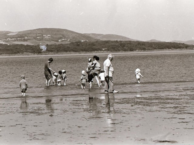 Fun at Lisfannon in June 1995.
