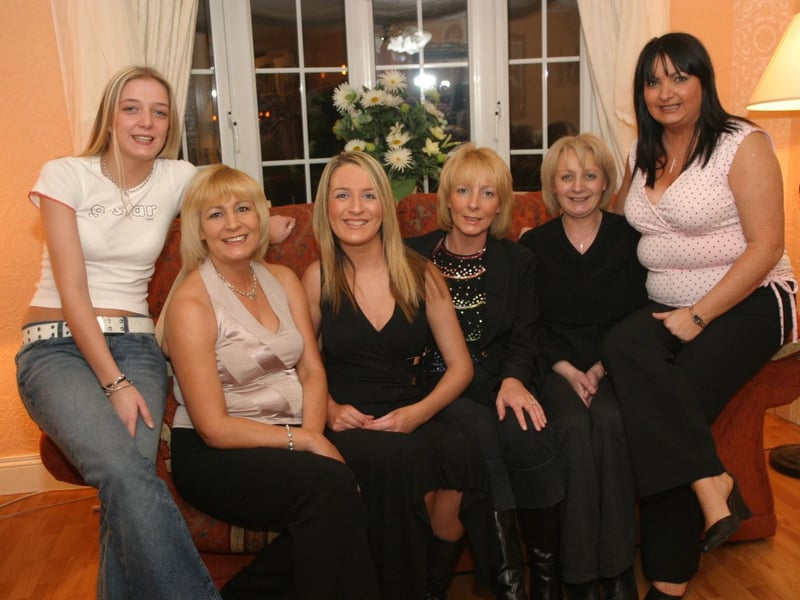 Parties and celebrations back in 2004: Val Martin.