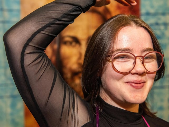 Sarah Jane Campbell pictured at Romeo and Juliet rehearsals at North West Regional College's Foyle Theatre. .