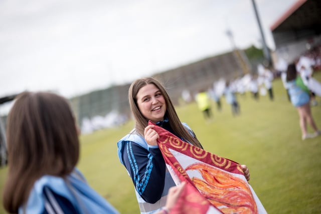 The annual Fan the Flame mass was celebrated recently in Celtic Park for pupils who recently made their confirmation.