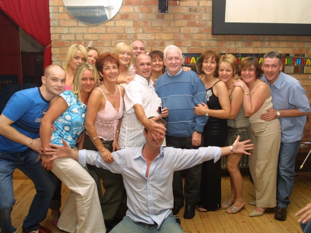 Angie Corrigan's 30th birthday party.