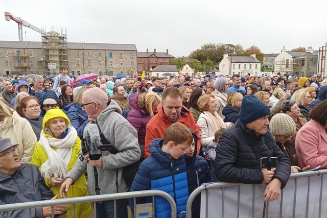Crowds at the event