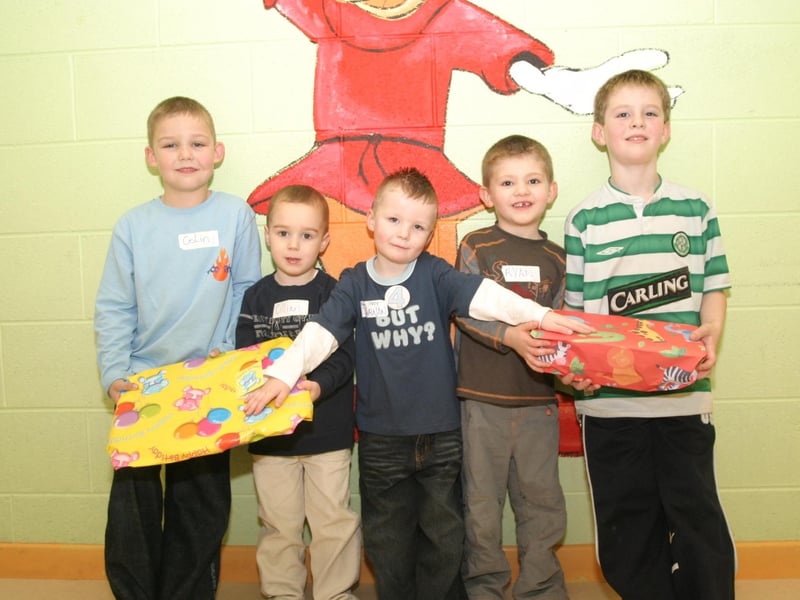 Parties and celebrations back in 2004: Tiarnan Clarke.
