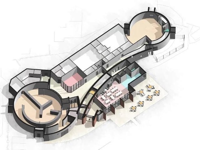 The development plans for the Gasyard.