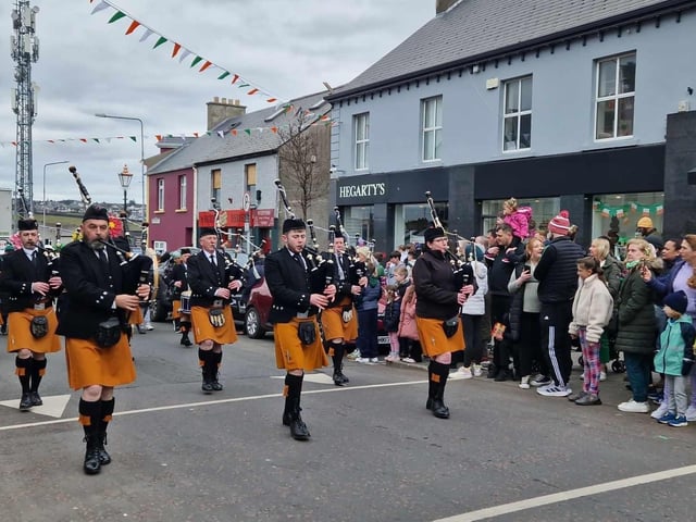 Buncrana St Patrick's Day Parade 2025.