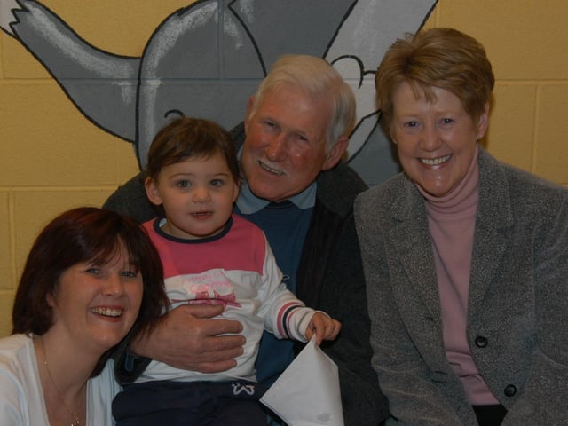 Parties and celebrations in February 2005: Caoimhe Gillespie.
