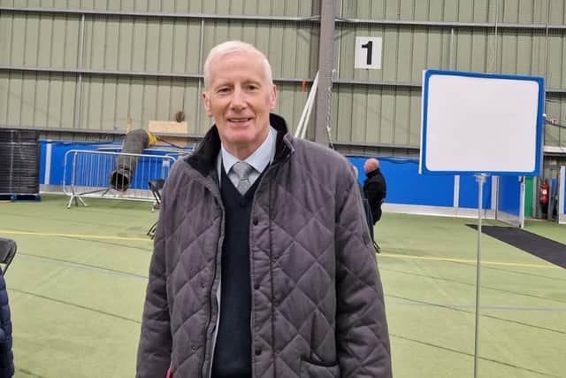Newly returned DUP MP for East Derry, Gregory Campbell.