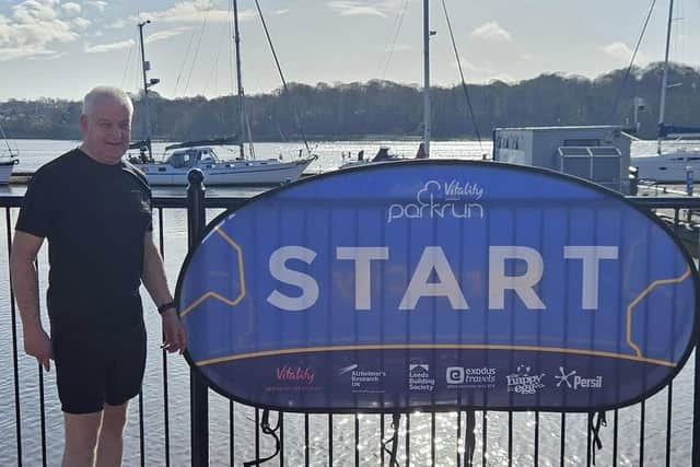 Colin Connolly at Derry City Parkrun