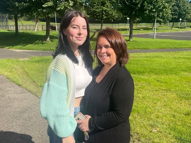 Thornhill College student Kayla Connor shares her fantastic success with mum