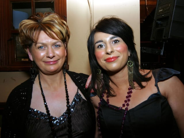 Dolly pictured with her daughter Jasmin on the occasion of her 50th birthday 0045JML