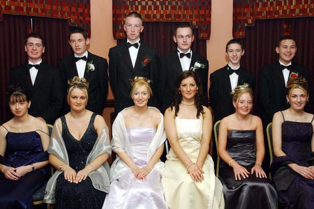 Front, from left, are Patricia Walsh, Marina McLaughlin, Erin Mellon, Seosaimhin McLaughlin, Stella Gillespie, Clare McDaid. Back, from left, are Cahir Doran, Conor McAteer, Jason McLaughlin, Aidan McNutt, Jonathan Downey and Damien Chan. (1401C11)