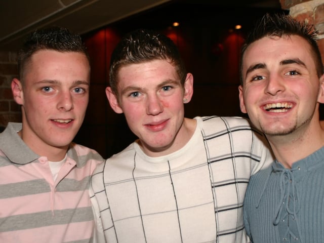 Parties and celebrations in November 2004: Cregan party.