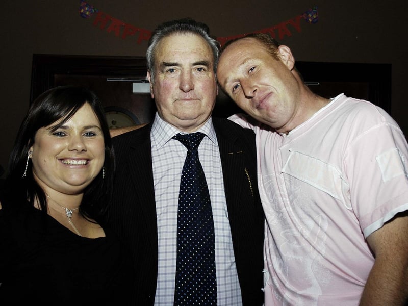 Cauley pictured with Mandy and Martin. : .
