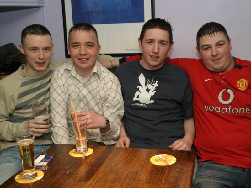 Party celebrations back in 2004: Raymond Roberts