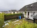 The scene of a suspected gas explosion in the Kylemore Park residential area of Derry. Photo by Lorcan Doherty / Press Eye.