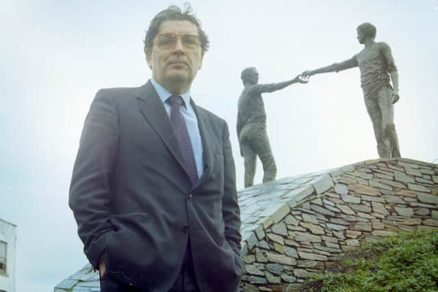 John Hume photographed in Derry for his 25th year in politics celebration. (Pacemaker)